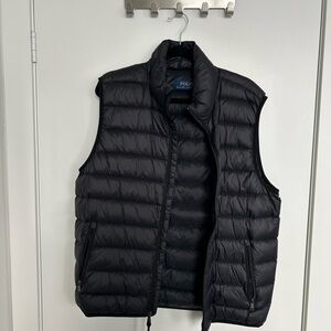 Ralph Lauren Men's Black Vest